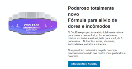 CoolEase: Alívio imediato que transforma sua vida hoje