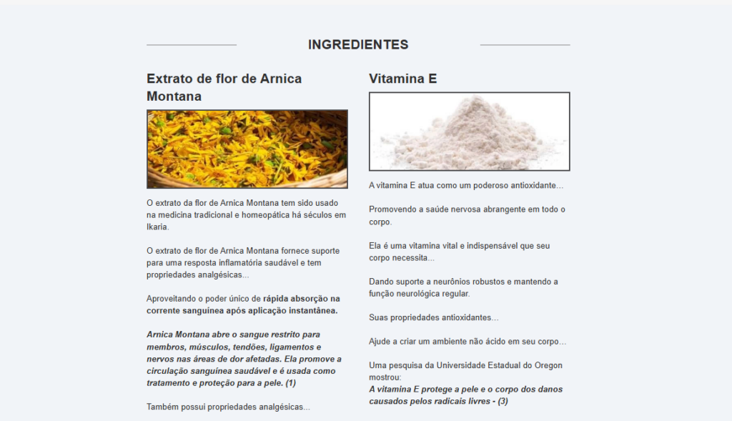 Ingredientes naturais: O diferencial do CoolEase