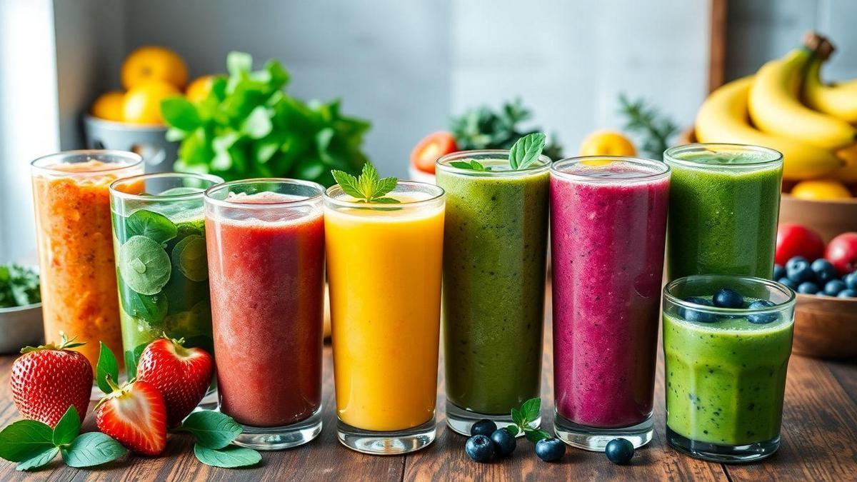 Smoothies Detox e Dietas Saudáveis