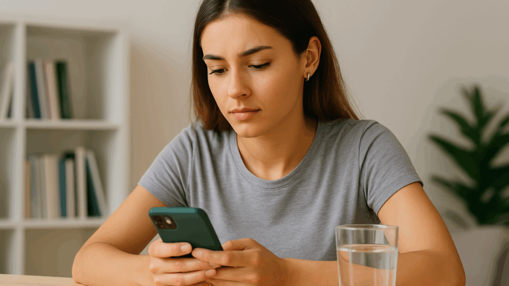 Profissional da saúde conversando com paciente sobre como evitar dietas perigosas divulgadas na internet