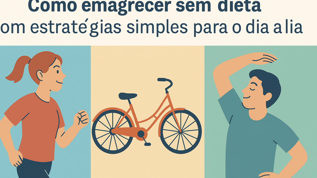 Estratégias para manter o corpo em movimento e emagrecer sem dieta