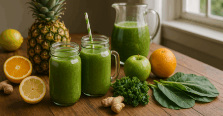 Receitas Detox Poderosas para Limpar o Organismo em 3 Dias