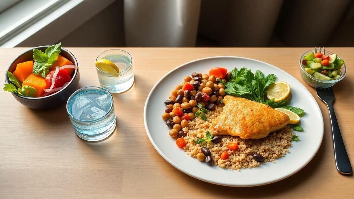 Benefícios do Almoço Rápido com Sobras Saudáveis