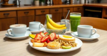 café da manhã sem glúten para acelerar o emagrecimento