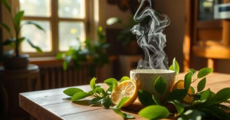 Chá de casca de limão para ansiedade e emagrecimento