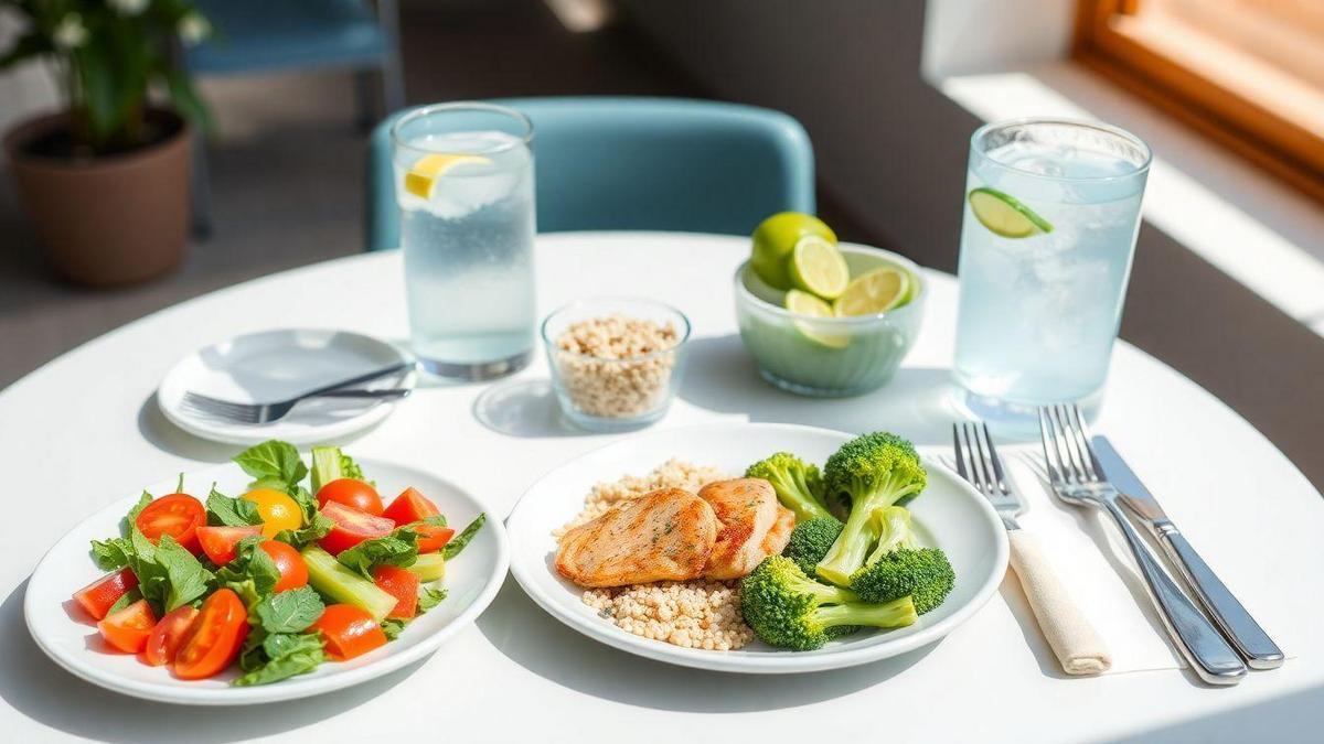 Dicas para um Almoço Saudável e Prático