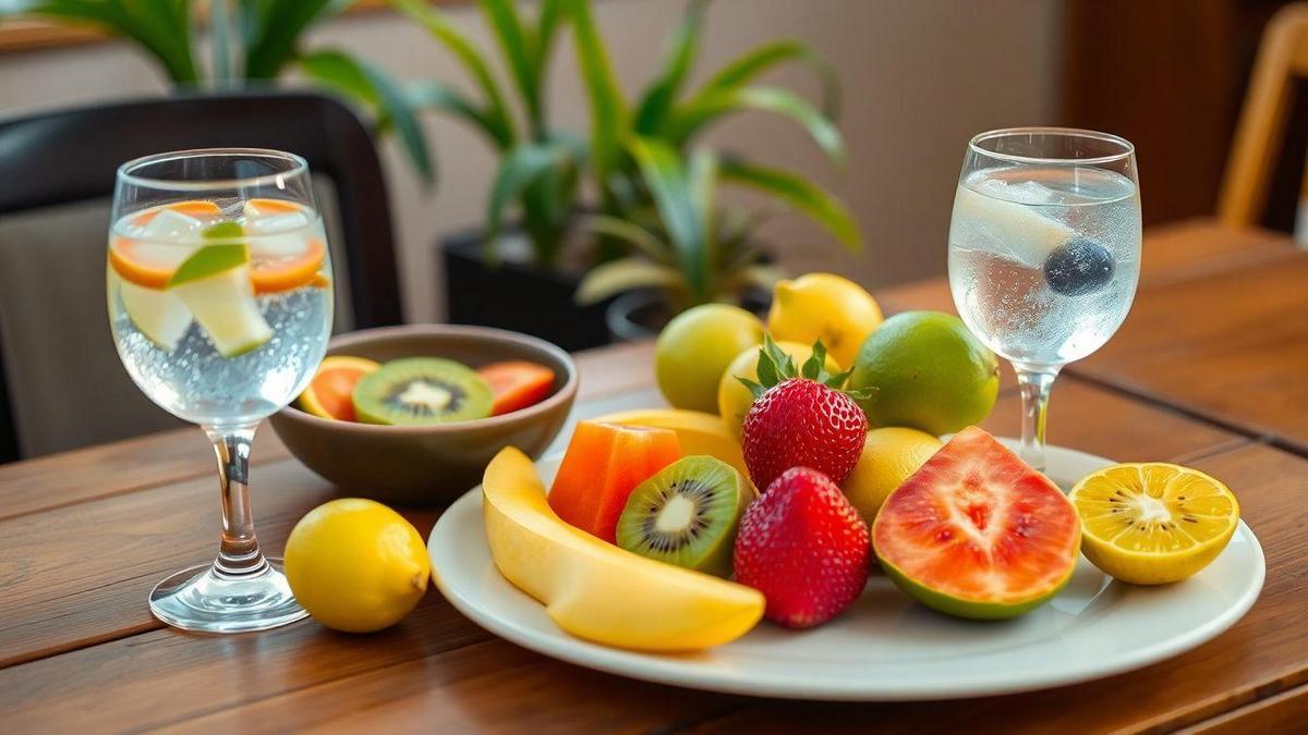 Hidratação com Frutas para Reduzir Compulsão Noturna Hidratação com Frutas para Reduzir Compulsão Noturna
