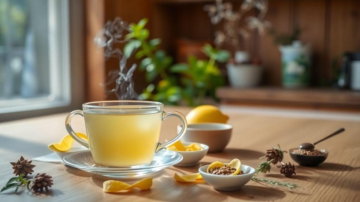 Remédios Naturais e Chá de Casca de Limão