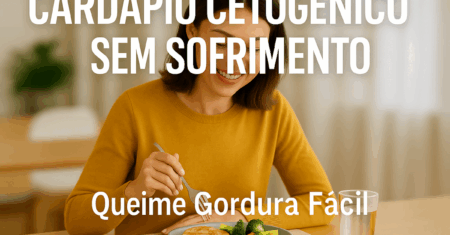 Cardápio Cetogênico Sem Sofrimento: Queime Gordura Fácil