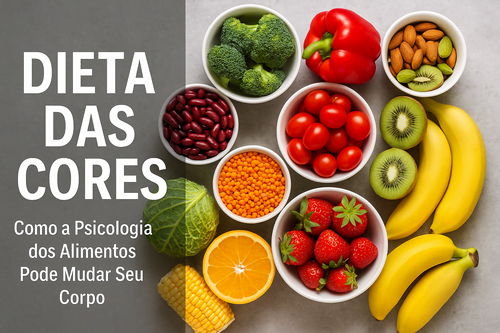 Pessoa preparando um smoothie colorido com frutas frescas em uma cozinha moderna iluminada, com prateleiras e janela de vidro ao fundo.