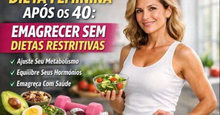 Dieta Feminina Após os 40: Emagrecer Sem Dietas Restritivas