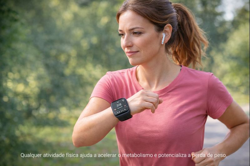 Pessoa escolhendo alimentos naturais na cozinha representando alimentação com qualidade para emagrecer de forma sustentável