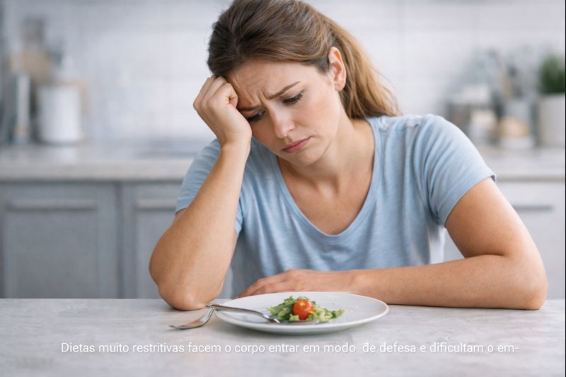 Pessoa escolhendo alimentos naturais representando emagrecimento de forma sustentável