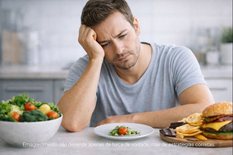 Pessoa escolhendo alimentos naturais representando emagrecimento de forma sustentável