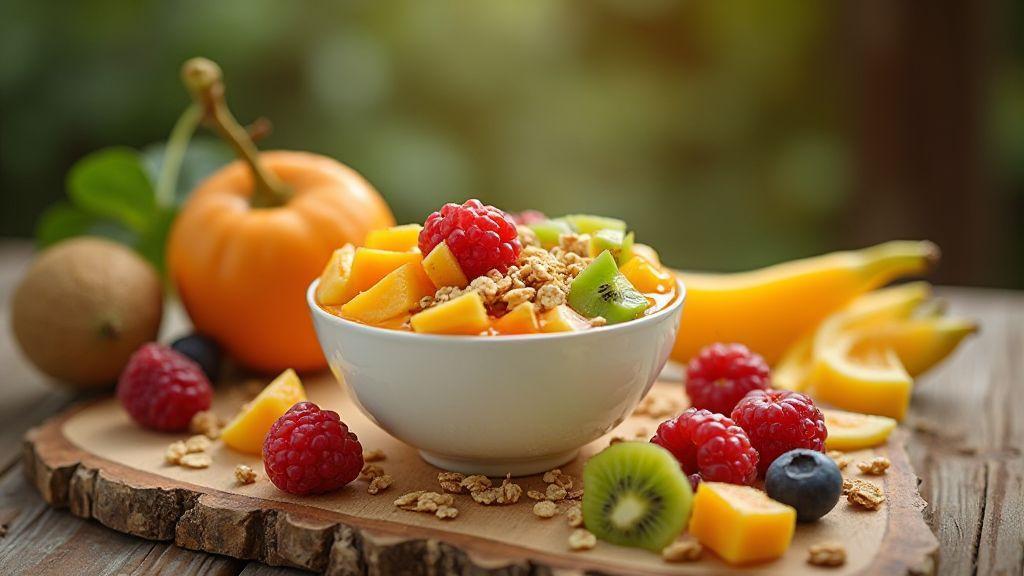 Substitua snacks por um snack saudável com frutas