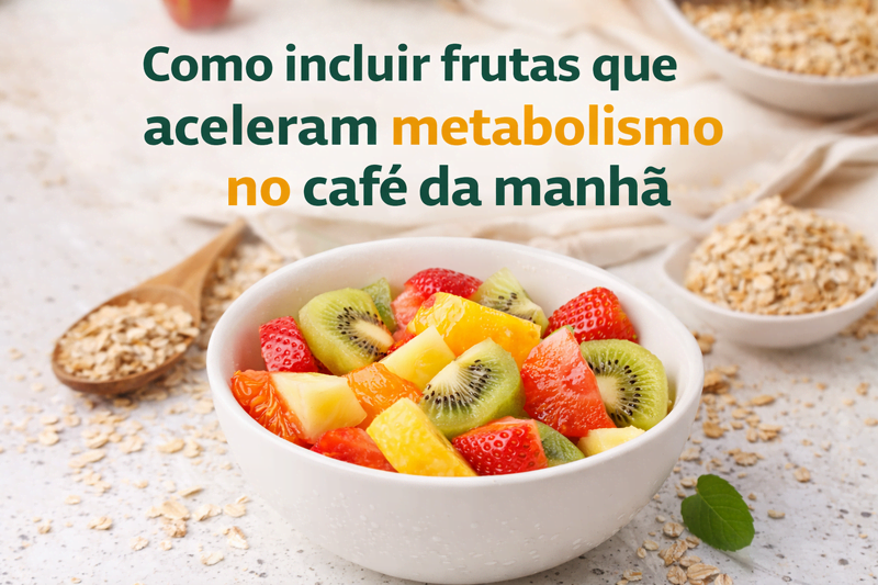frutas que aceleram metabolismo naturalmente como abacaxi banana morango e kiwi