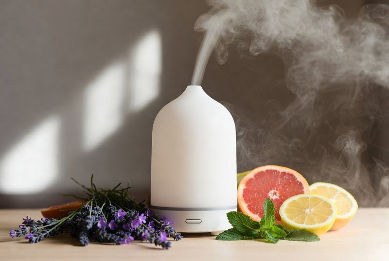 Emagrecimento com aromas – Difusor com óleos essenciais