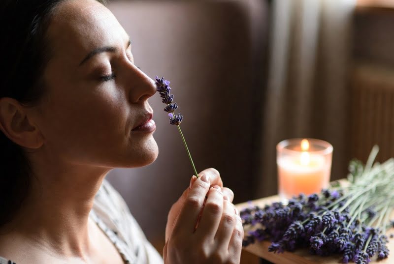 Emagrecimento com aromas – Lavanda para relaxamento