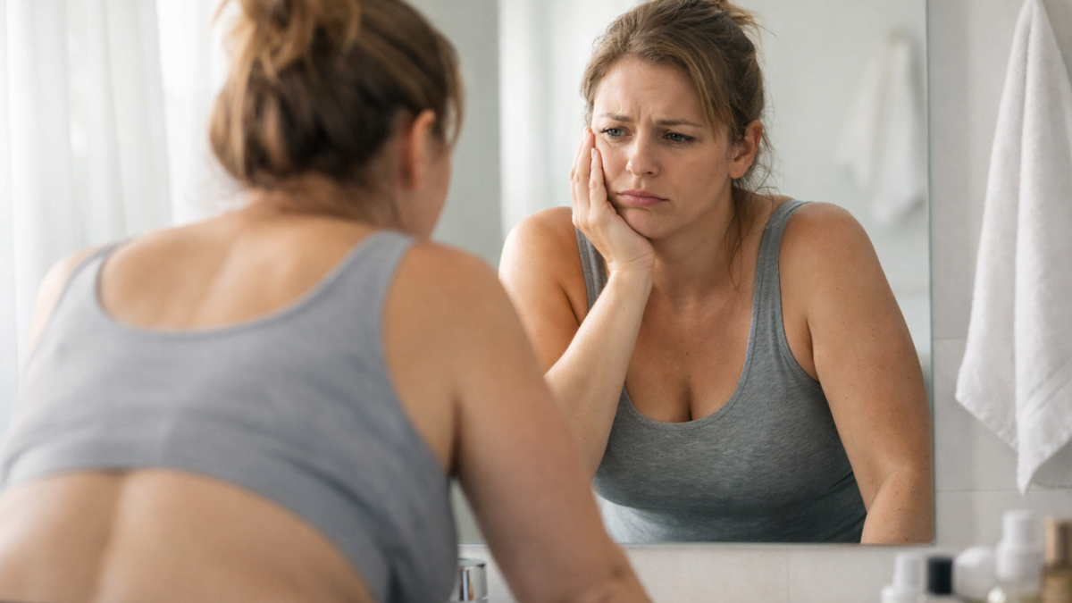 Pessoa refletindo sobre emagrecimento antes de iniciar um plano de emagrecimento fácil para quem cansou de recomeçar