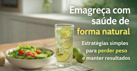 Estratégias naturais para emagrecer com saúde em casa e manter resultados duradouros