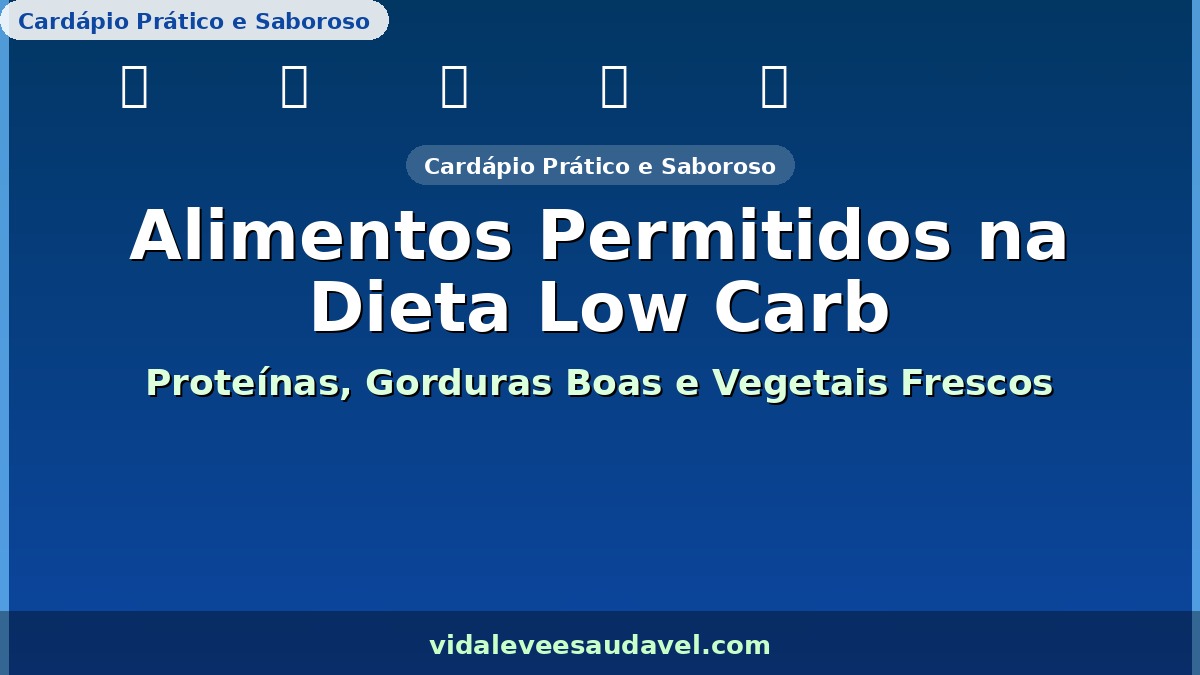 Alimentos Permitidos na Dieta Low Carb alimentos permitidos na dieta low carb como ovos abacate queijo frango e vegetais verdes sobre mesa