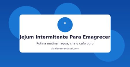 Jejum Intermitente Para Emagrecer: Guia Completo 2026
