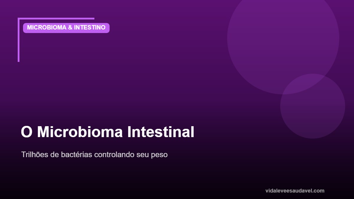 Microbioma intestinal e sua influência no metabolismo e peso corporal