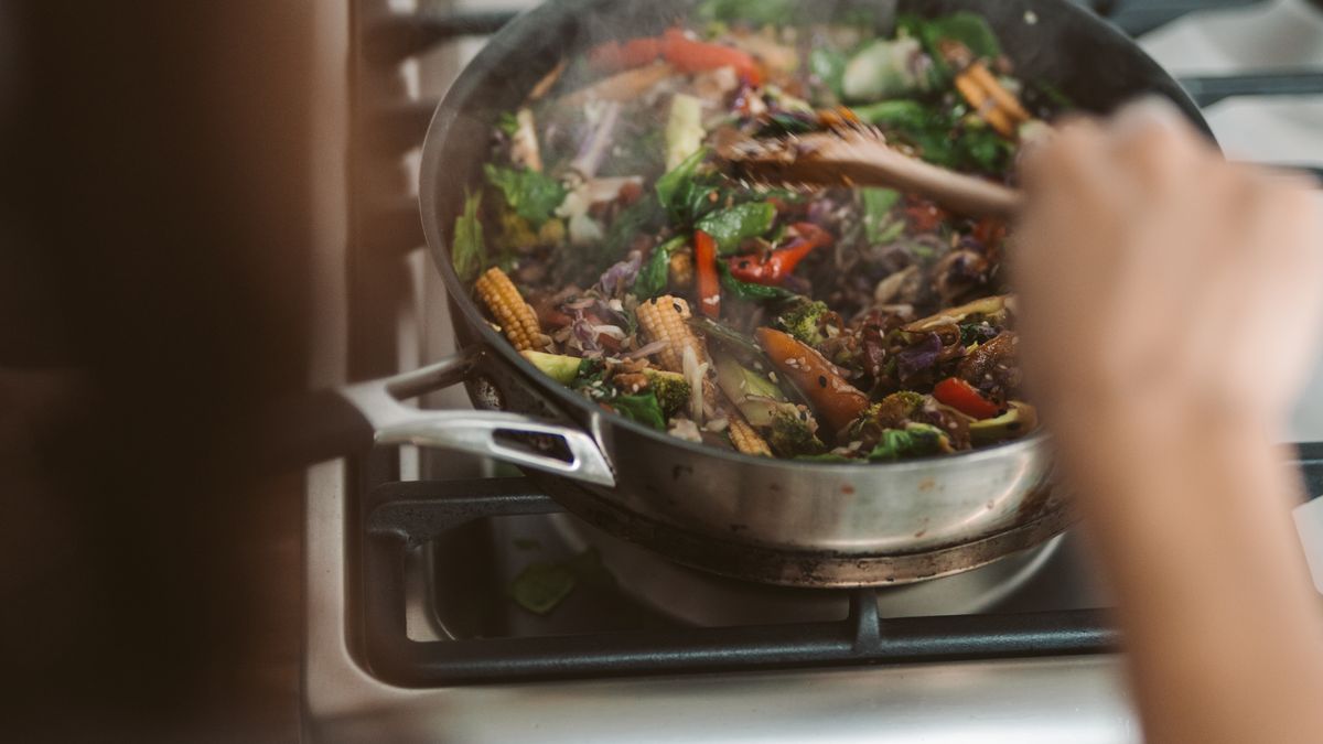 ingredientes frescos para receita leve