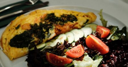 Receita de Omelete Saudável Para Quem Quer Emagrecer